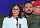 «Aquí no habrá estallido social», asegura Delcy Rodríguez desde Fuerte Tiuna