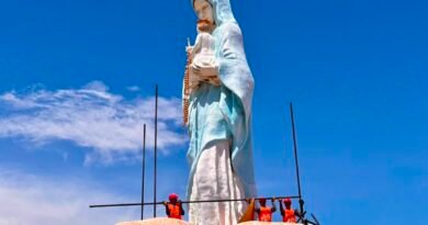 Gobernación del Zulia inicia restauración del Monumento a la Virgen de Chiquinquirá en la Circunvalación 1