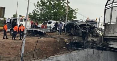 Fueron tres víctimas fatales en el accidente de la C-1