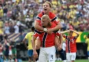 Noruega deja fuera a Brasil con doblete de Haaland