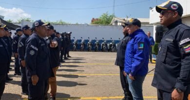 Alcalde Mosquera en supervisión a Polilagunillas: «Nuestra policía existe por y para los ciudadanos bajo el marco estricto de la ley»