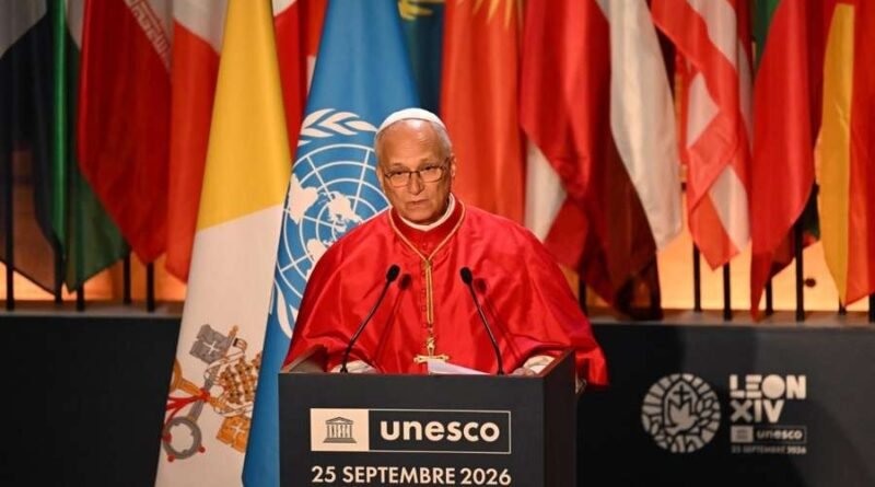 León XIV en la Unesco pide que la tecnología no sea un instrumento de dominación