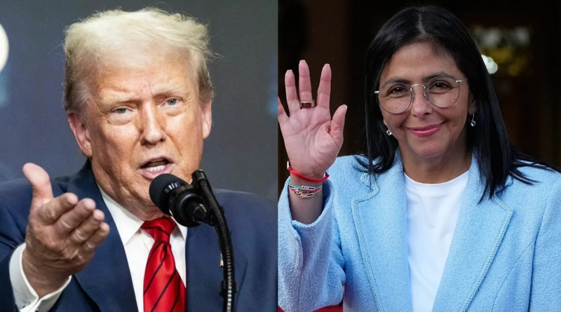 Trump no descarta reunión con Delcy en la Asamblea General de la ONU en Nueva York