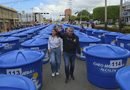Alcalde Mosquera entregó 235 tanques de agua para un total de 641 familias beneficiadas en Lagunillas