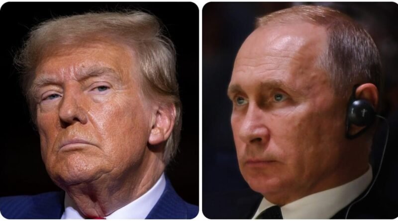Trump revela negociaciones con Putin para poner fin a la guerra en Ucrania