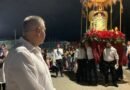 Alcalde José Mosquera acompañó a la feligresía de Lagunillas en la bajada de la Virgen del Rosario del Paraute