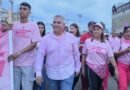 Alcalde José Mosquera y primera dama acompañaron la VI Caminata Rosa 2026 en Lagunillas