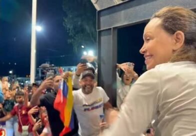 María Corina Machado anuncia su llegada a Caracas: «Finalmente, estoy aquí»