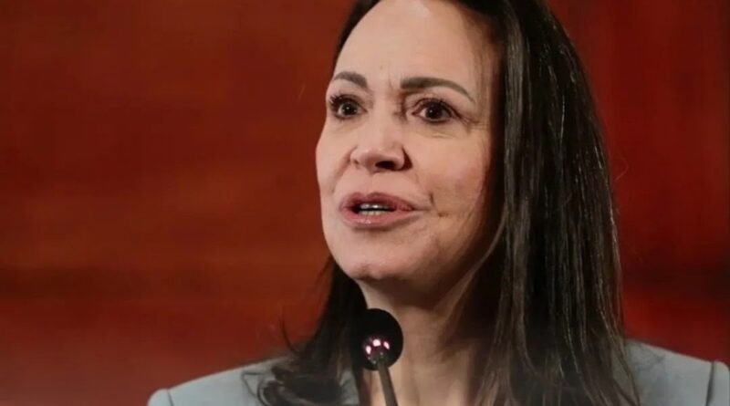 María Corina Machado denuncia que EE.UU. la ha excluido de las negociaciones sobre Venezuela