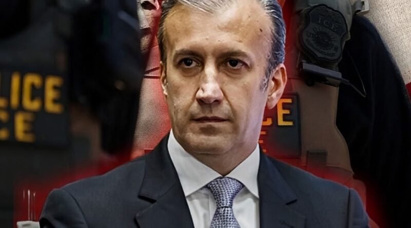 Tareck El Aissami aparece como «capturado» en la página del ICE