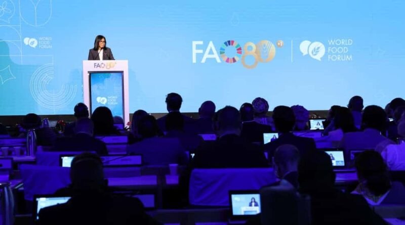Delcy Rodríguez lanza en Roma el plan “Venezuela Alimenta” y promete “hambre cero” en el país