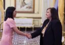 Delcy Rodríguez se reúne con Dinorah Figuera y Jorge Rodríguez en Miraflores
