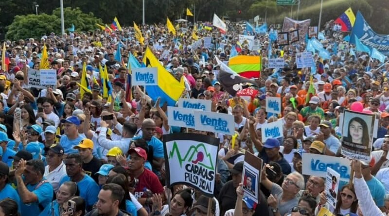 Opositores exigieron elecciones presidenciales y la libertad de los presos políticos